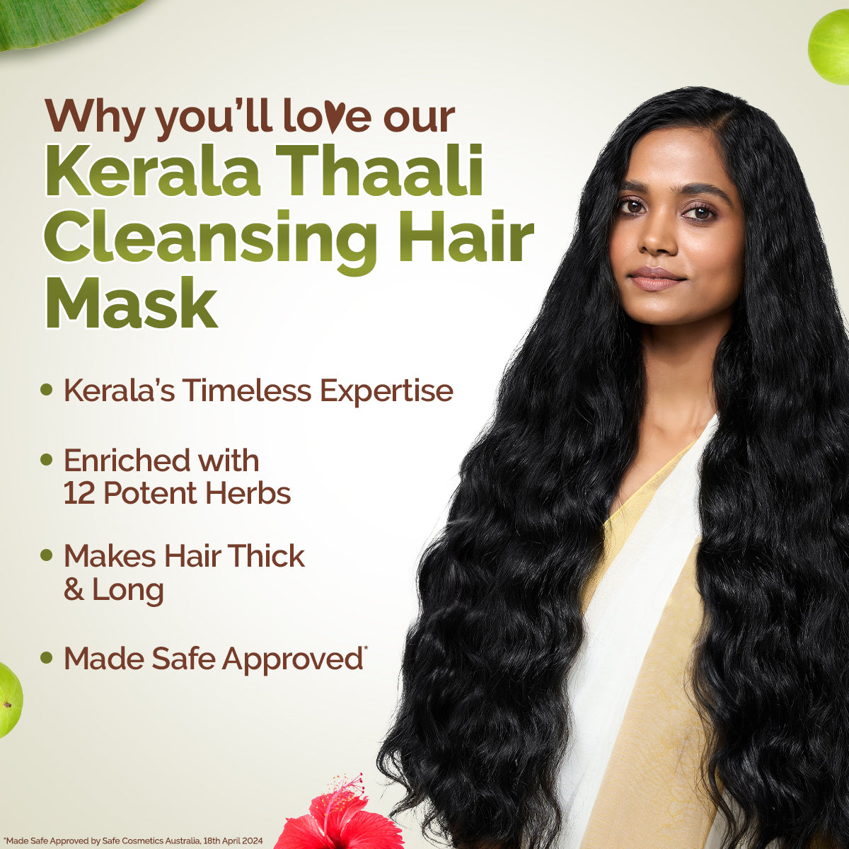 Mamaearth Kerala Thaali Cleansing Hair Mask 200 gm