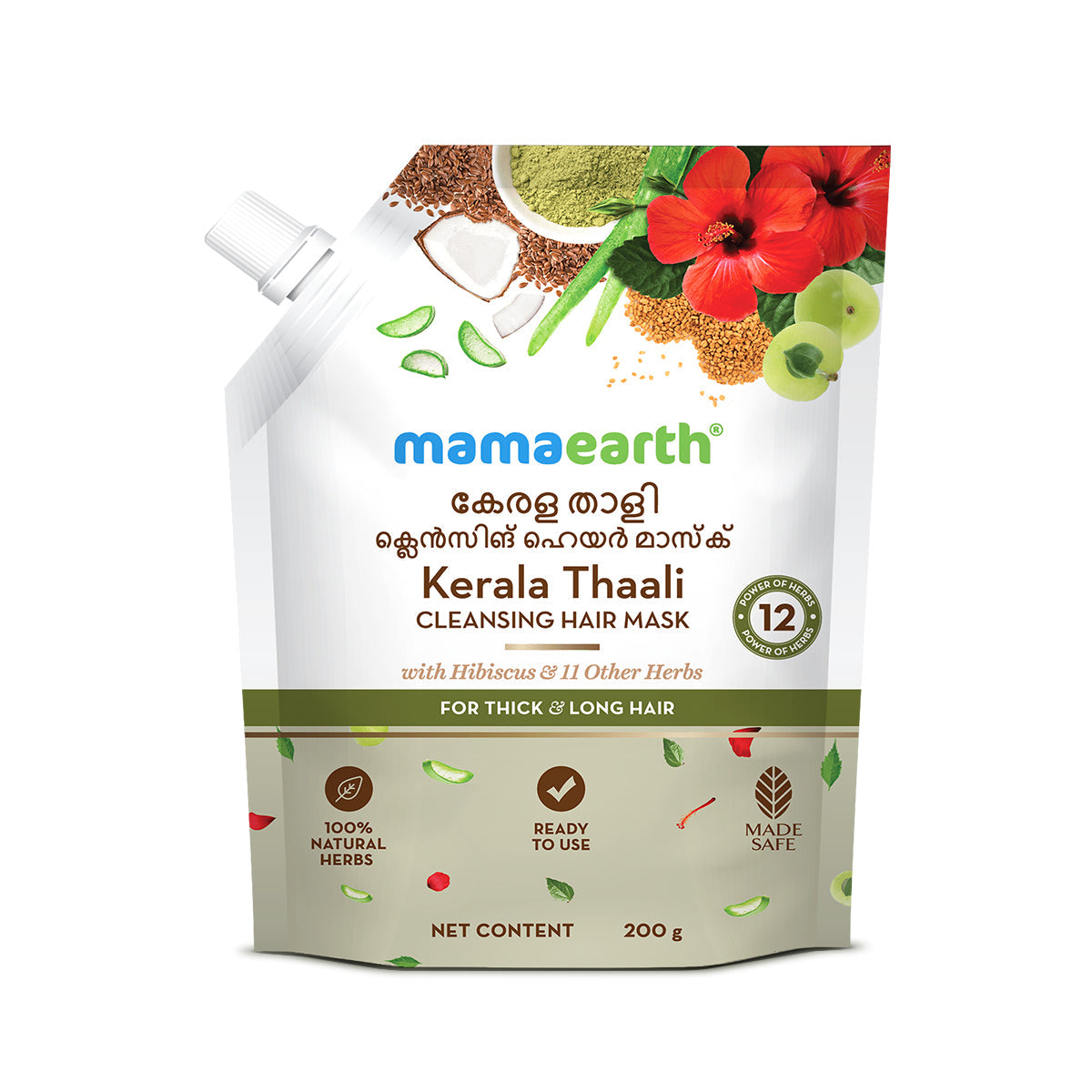 Mamaearth Kerala Thaali Cleansing Hair Mask 200 gm