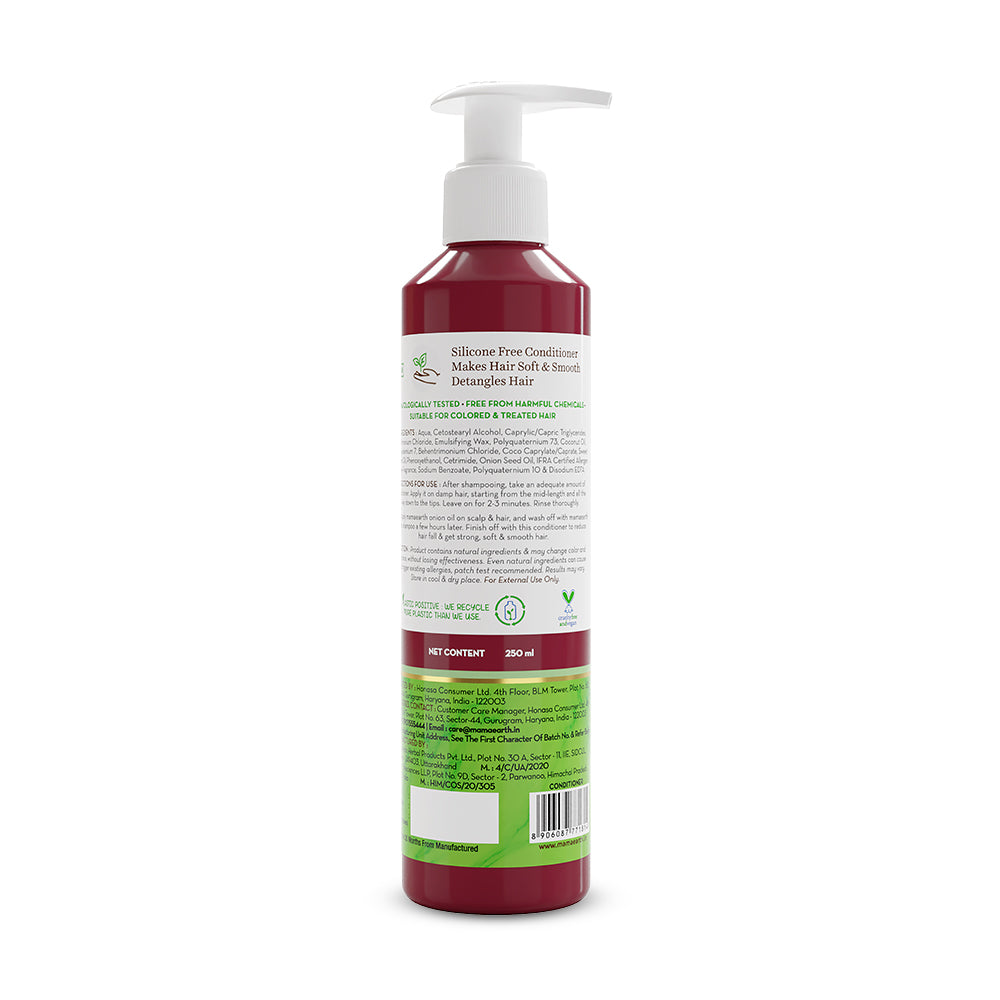 Mamaearth Onion Conditioner for Hair Growth and Hair Fall Control with Onion and Coconut