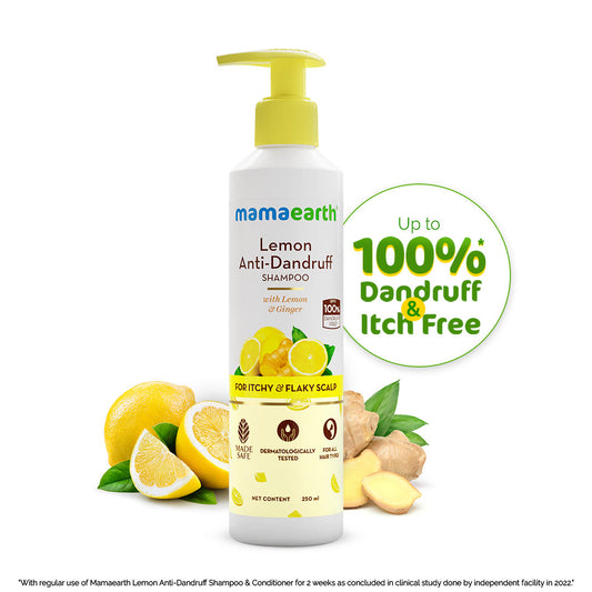 Mamaearth Lemon Anti-Dandruff Shampoo