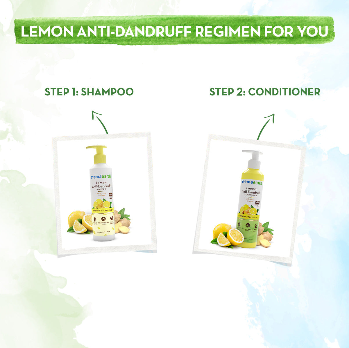 Mamaearth Lemon Anti-Dandruff Shampoo