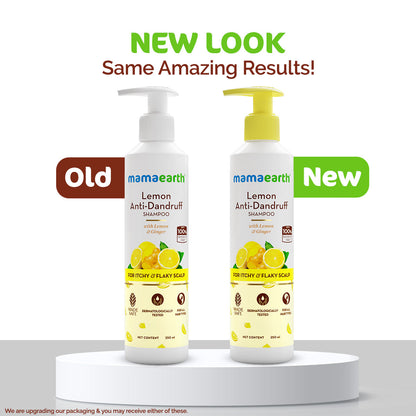 Mamaearth Lemon Anti-Dandruff Shampoo