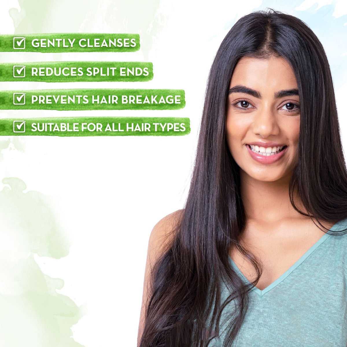 rice water shampoo for gently cleanses