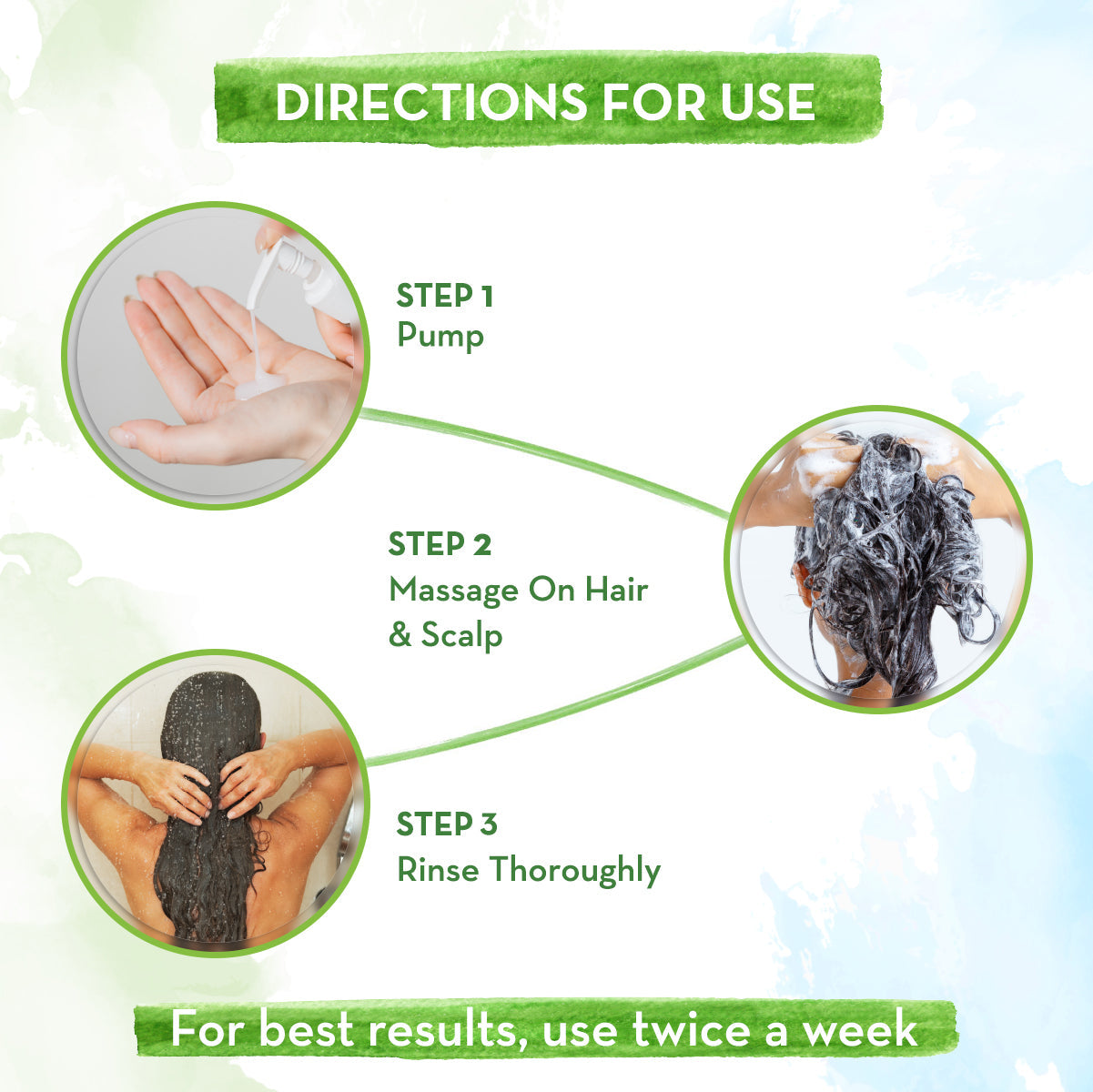 how to use mamaearth tea tree shampoo