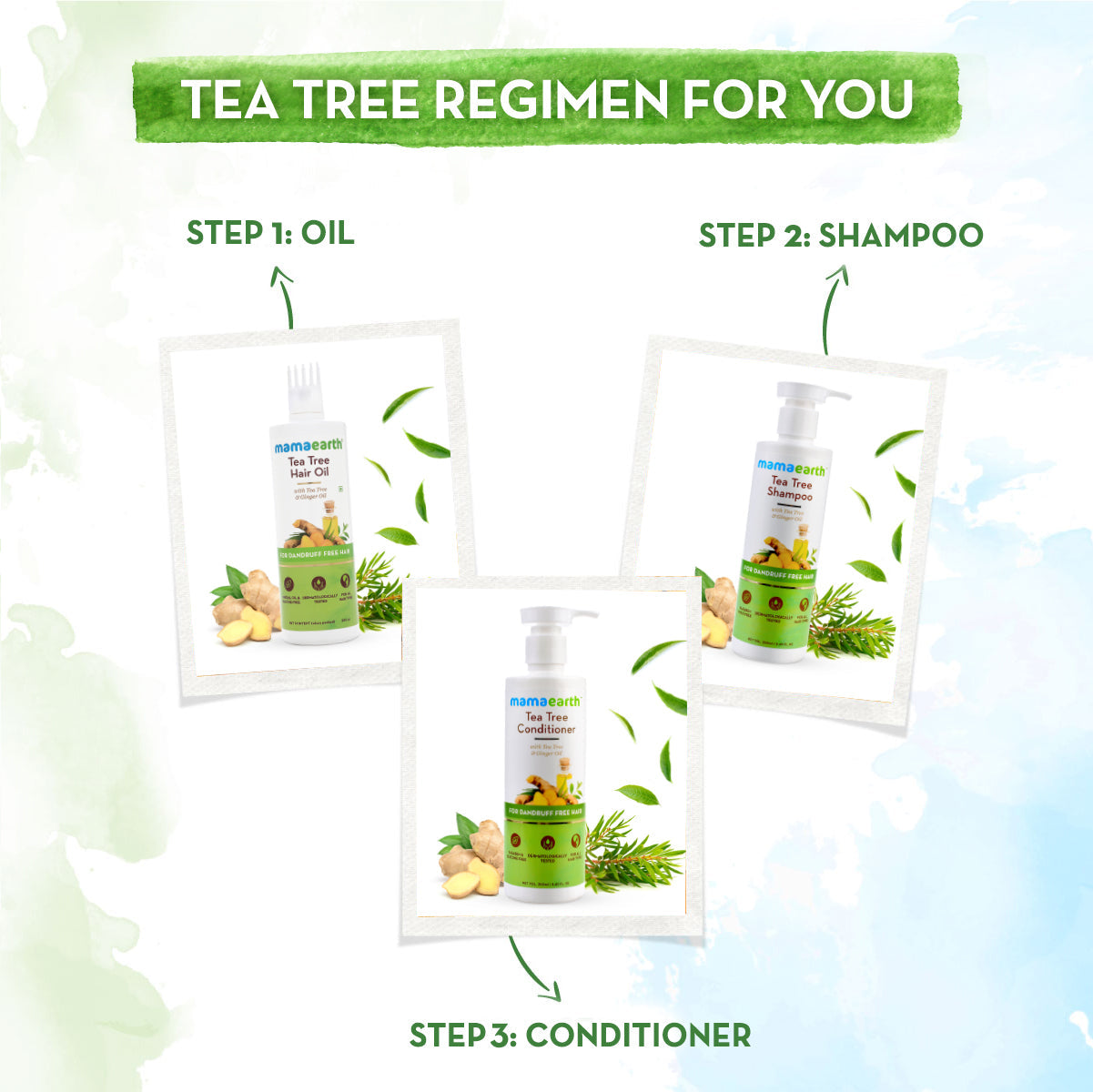 mamaearth tea tree range