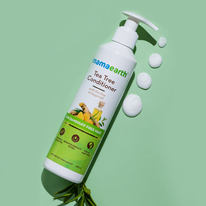 Tea Tree Conditioner With Tea Tree & Ginger Oil For Dandruff Free Hair
