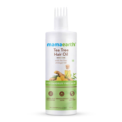 mamaearth tea tree hair oil