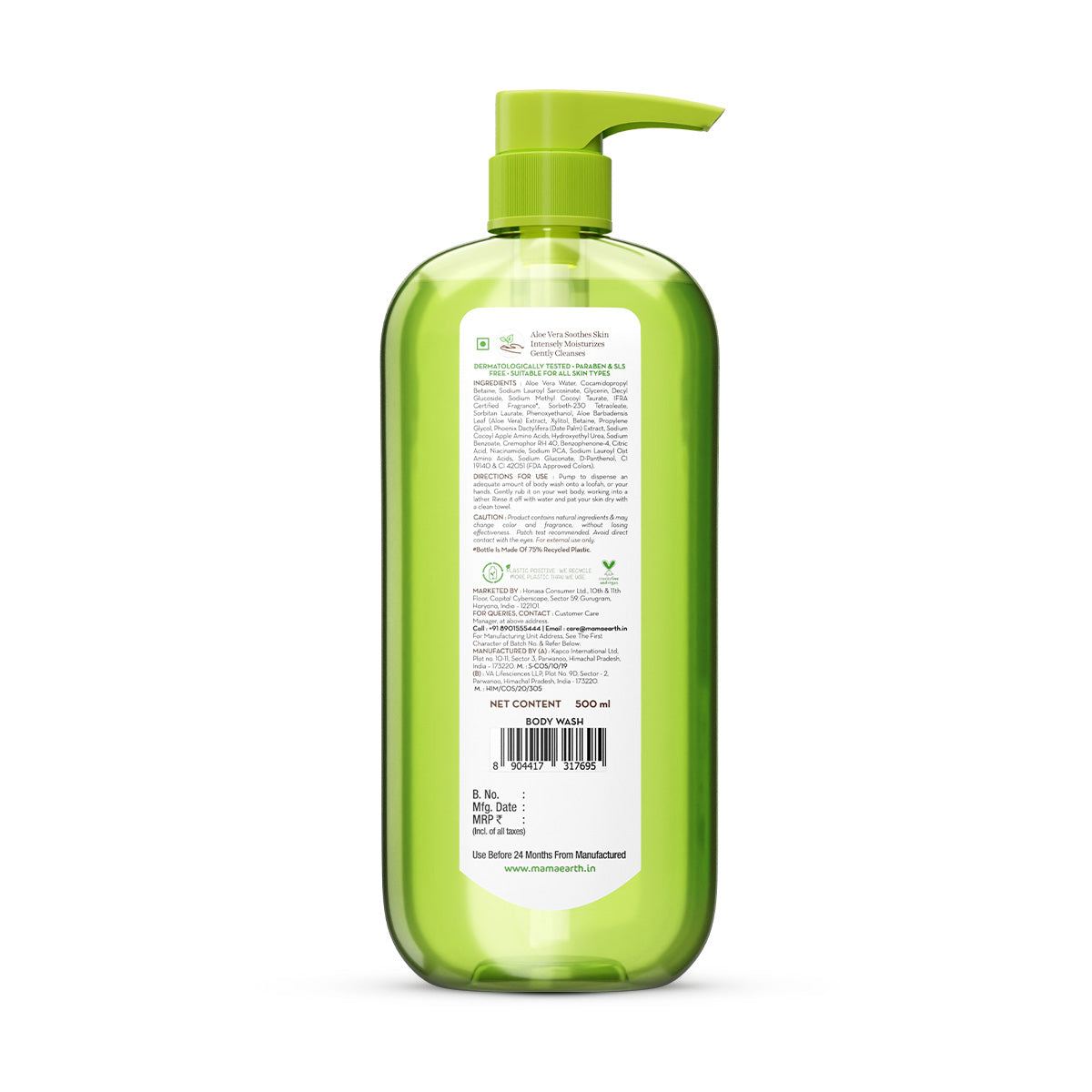 Aloe Vera Moisturizing Body Wash