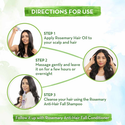 Mamaearth Rosemary Hair Growth Combo - 400 ml