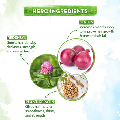 Onion Shampoo 250ml + Onion Hair Oil 100ml