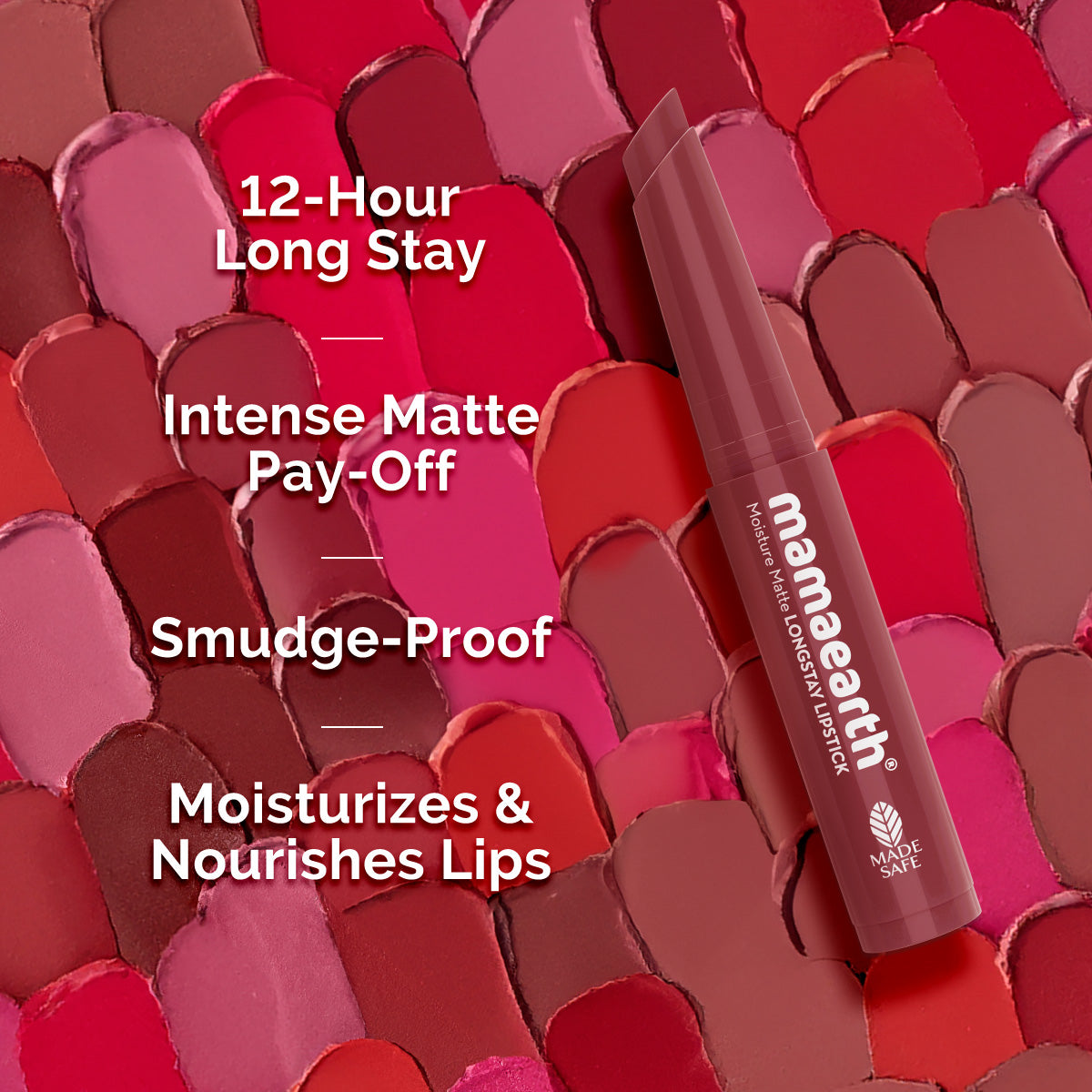 Moisture Matte Longstay Lipstick 02 Plum Punch