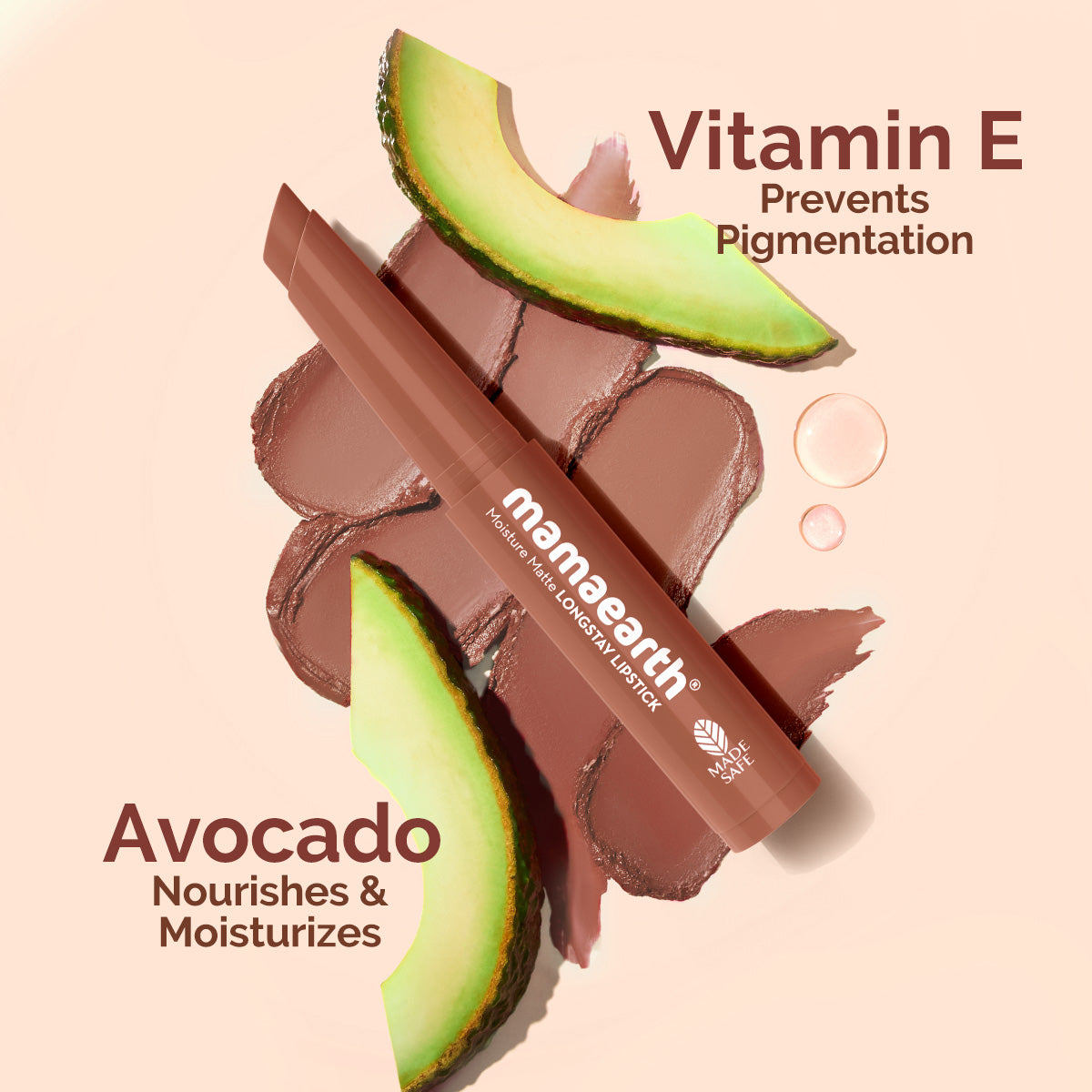 Moisture Matte Longstay Lipstick 04 Cinnamon Nude