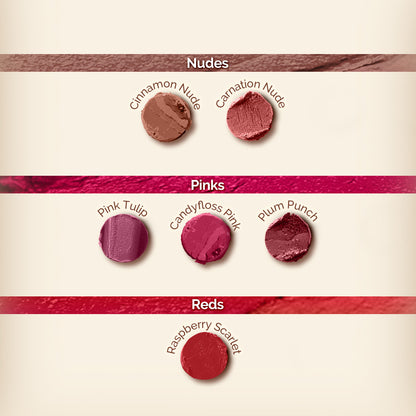 Moisture Matte Longstay Lipstick 07 Raspberry Scarlet