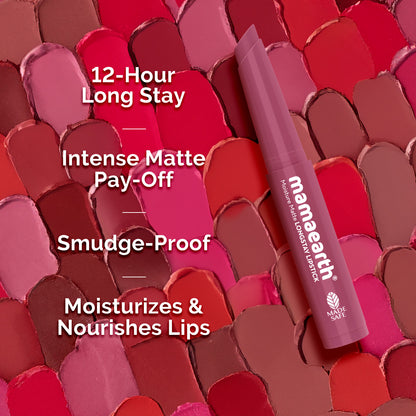 Moisture Matte Longstay Lipstick 08 Pink Tulip