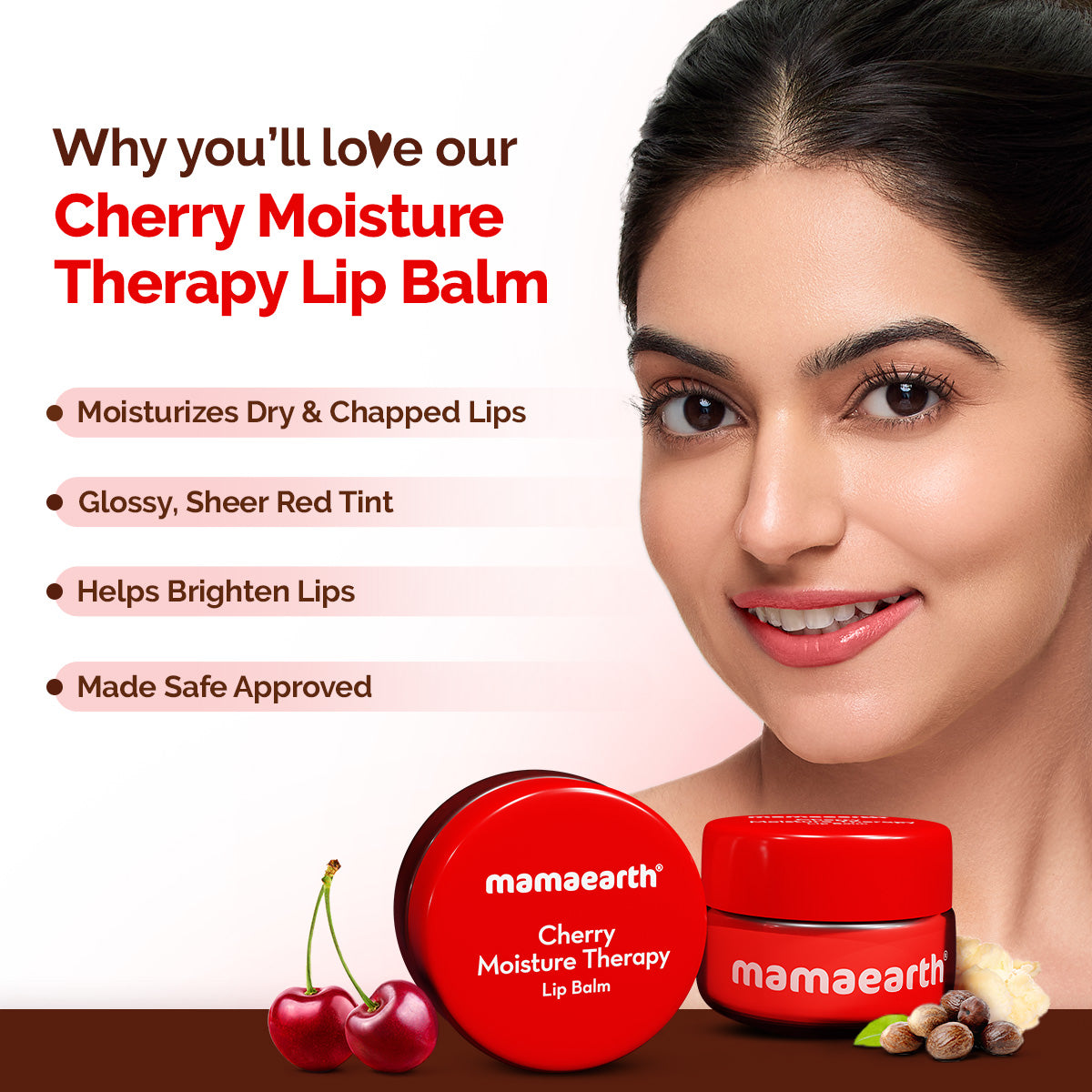 Cherry Moisture Therapy Lip Balm