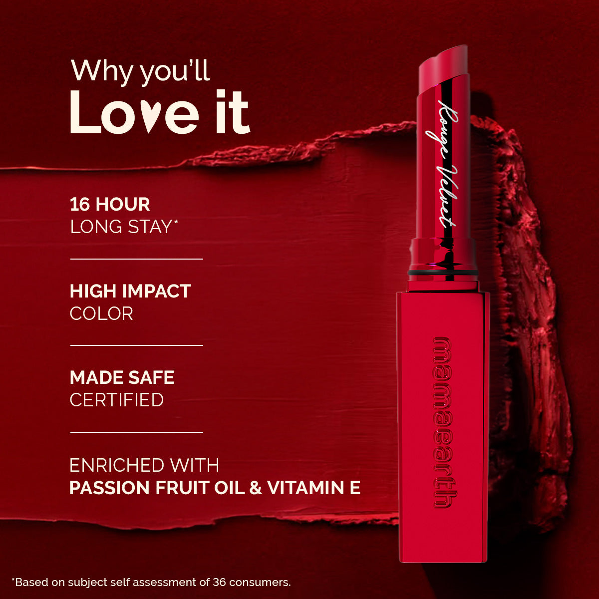 Luxe Matte Long Stay Lipstick 01 Rouge Velvet