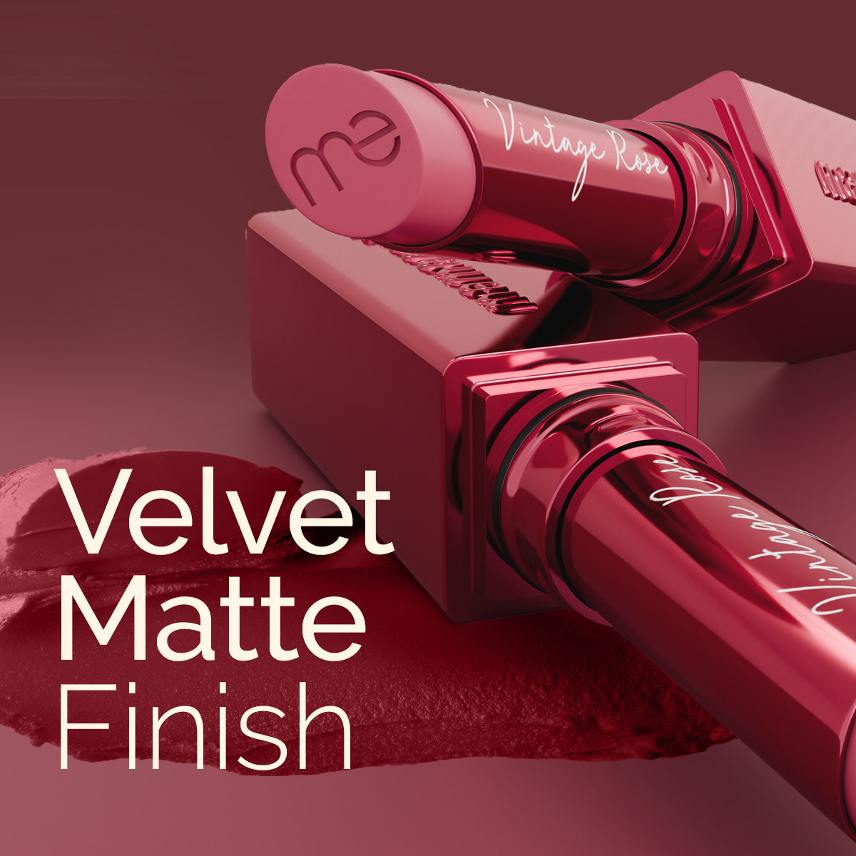 Luxe Matte Long Stay Lipstick 02 Vintage Rose