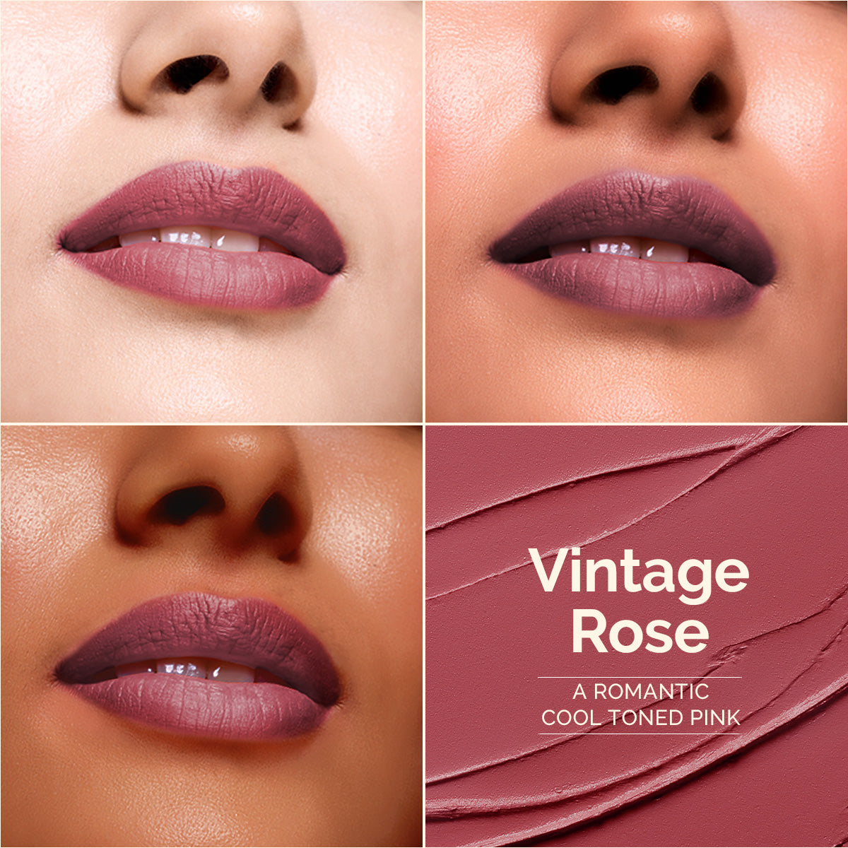 Luxe Matte Long Stay Lipstick 02 Vintage Rose
