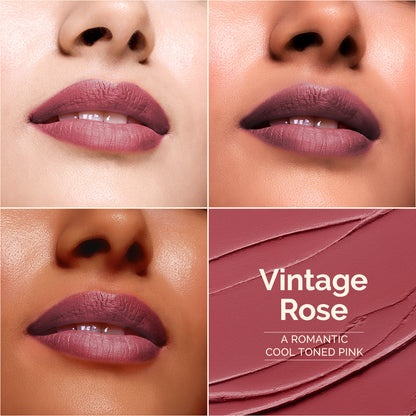Luxe Matte Long Stay Lipstick 02 Vintage Rose