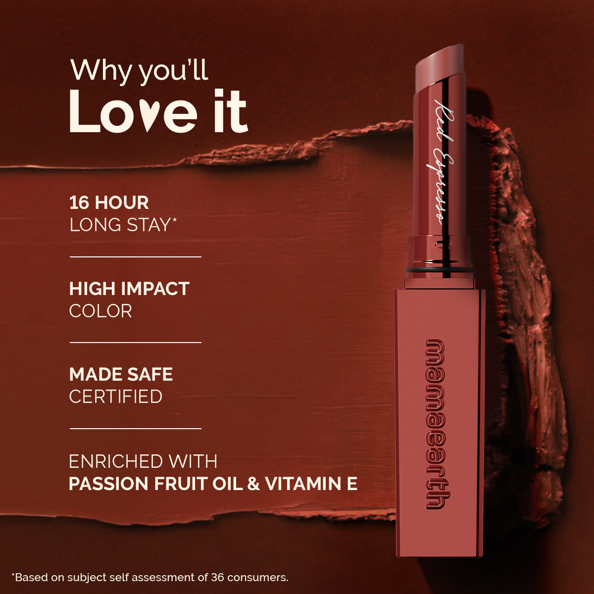 Luxe Matte Long Stay Lipstick 04 Red Espresso