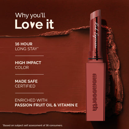 Luxe Matte Long Stay Lipstick 04 Red Espresso