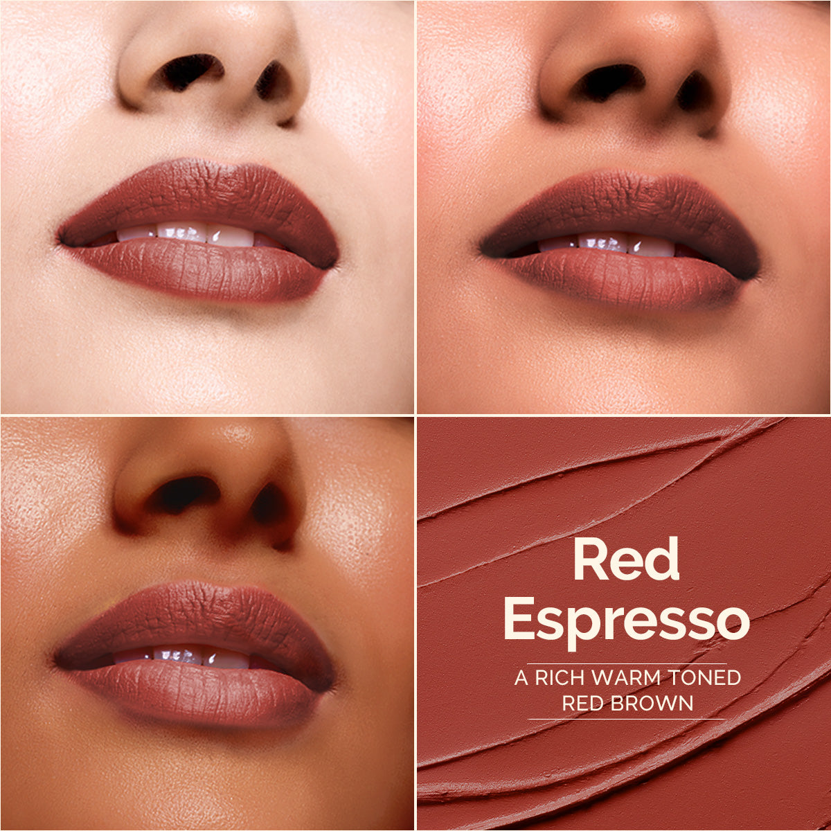 Luxe Matte Long Stay Lipstick 04 Red Espresso