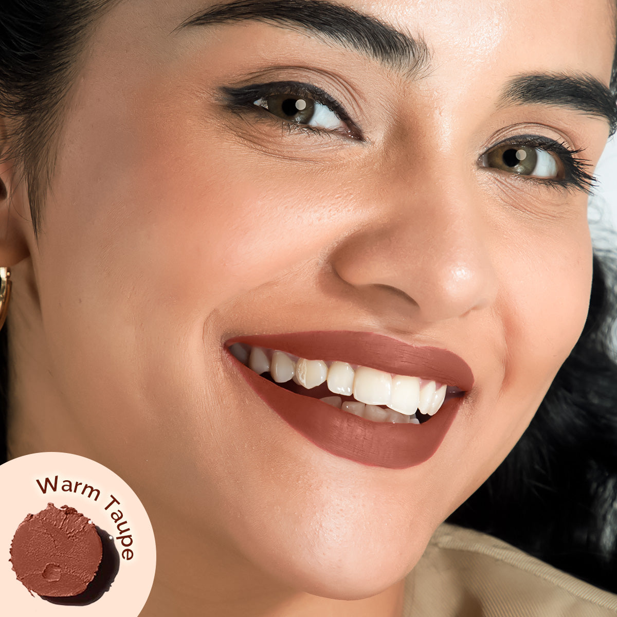 Luxe Matte Long Stay Lipstick 07 Warm Taupe