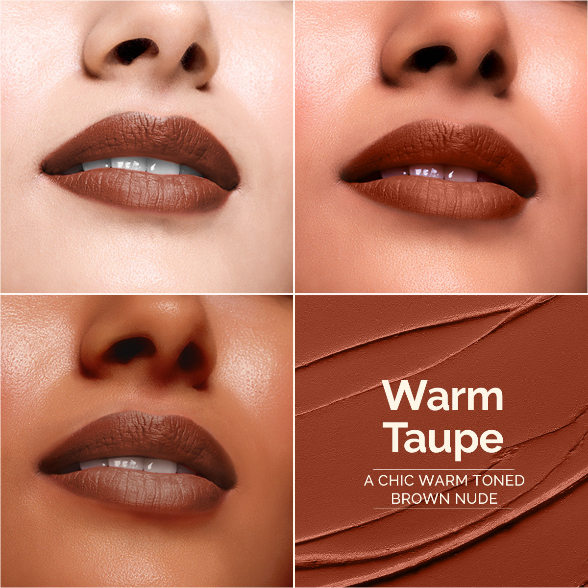 Luxe Matte Long Stay Lipstick 07 Warm Taupe