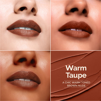 Luxe Matte Long Stay Lipstick 07 Warm Taupe