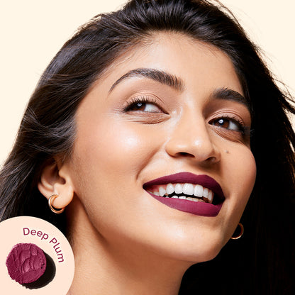 Luxe Matte Long Stay Lipstick 08 Deep Plum