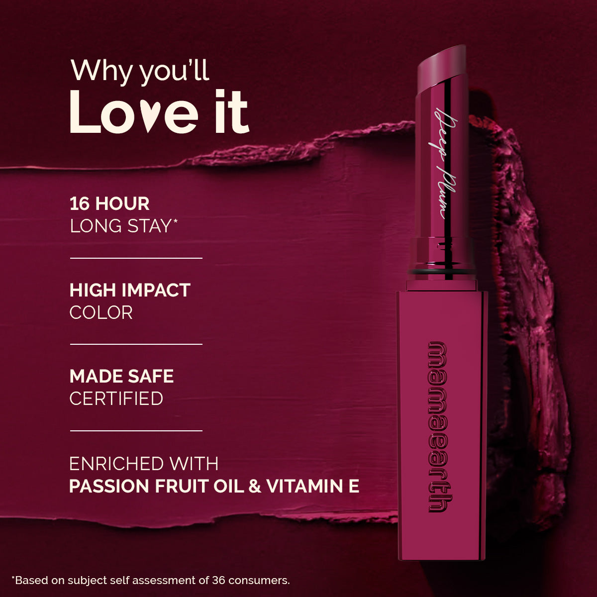 Luxe Matte Long Stay Lipstick 08 Deep Plum