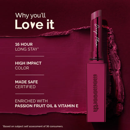 Luxe Matte Long Stay Lipstick 08 Deep Plum