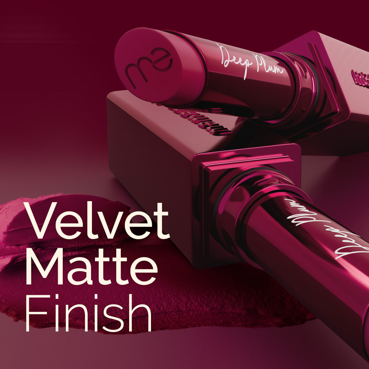 Luxe Matte Long Stay Lipstick 08 Deep Plum