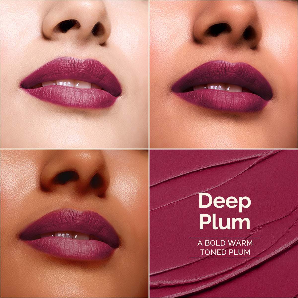 Luxe Matte Long Stay Lipstick 08 Deep Plum