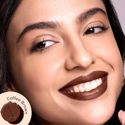Luxe Matte Long Stay Lipstick 10 Coffee Brown