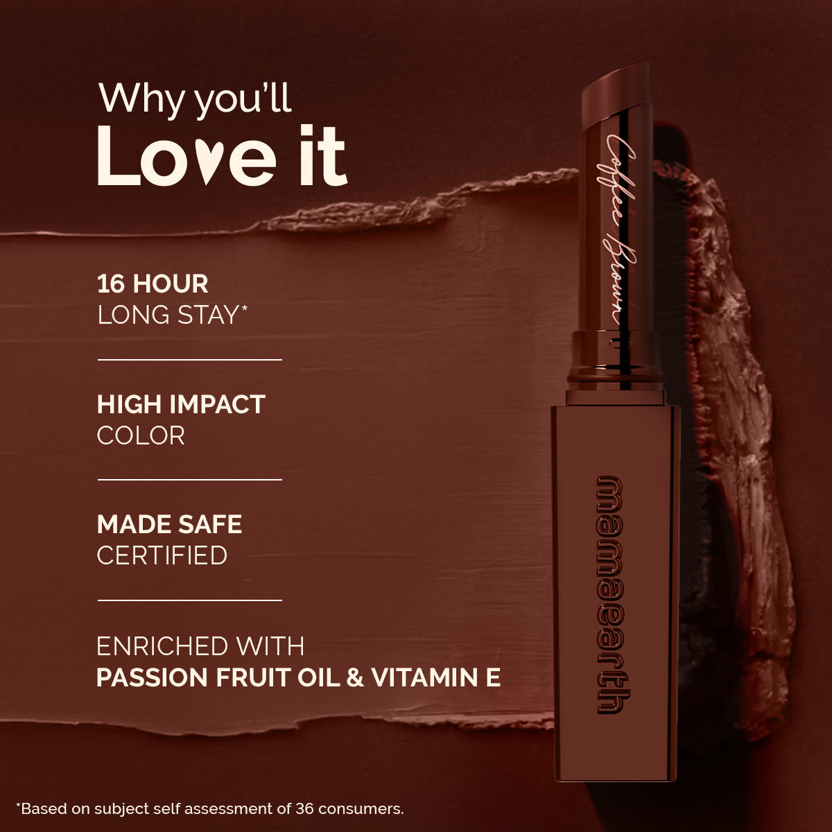 Luxe Matte Long Stay Lipstick 10 Coffee Brown