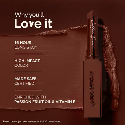 Luxe Matte Long Stay Lipstick 10 Coffee Brown