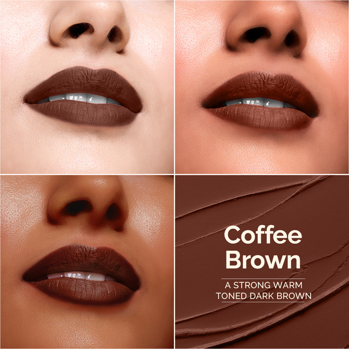 Luxe Matte Long Stay Lipstick 10 Coffee Brown