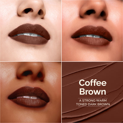 Luxe Matte Long Stay Lipstick 10 Coffee Brown