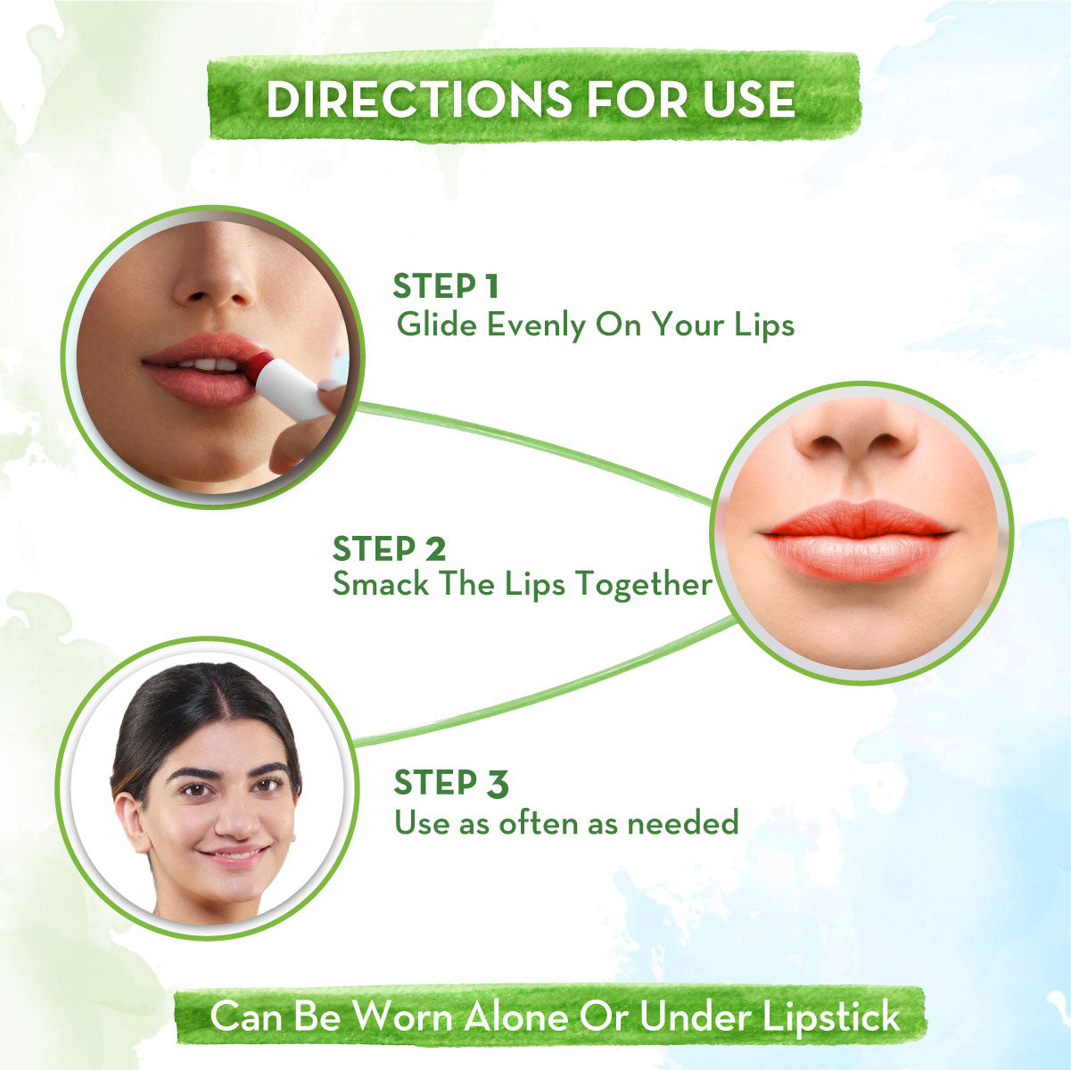 How To Use Mamaearth Cherry Tinted Natural Lip Balm