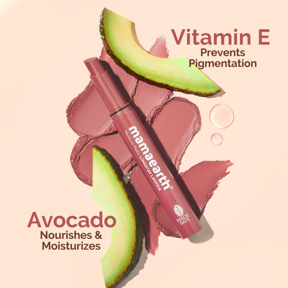 Mamaearth Moisture Matte Longstay Lipstick / 01 Carnation Nude 2 gm