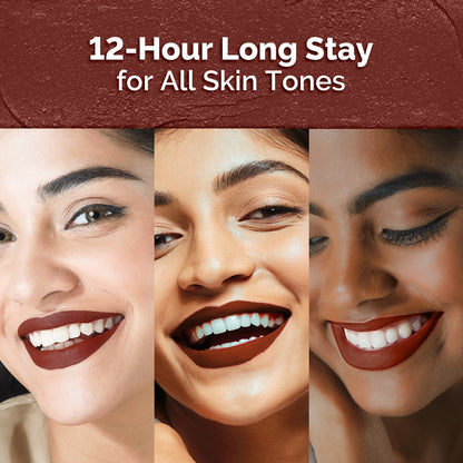 Moisture Matte Long Stay Lipstick 18 Mocha Crush