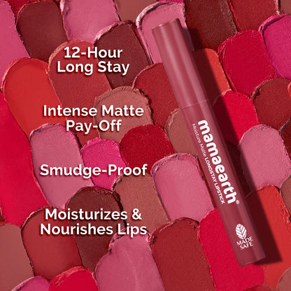 Moisture Matte Long Stay Lipstick 19 Spiced Petal