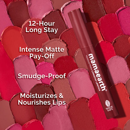 Moisture Matte Long Stay Lipstick 20 Red Caramel