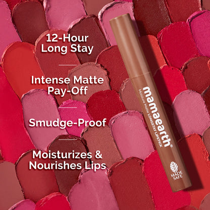 Moisture Matte Longstay Lipstick - 04 Cinmon Nude