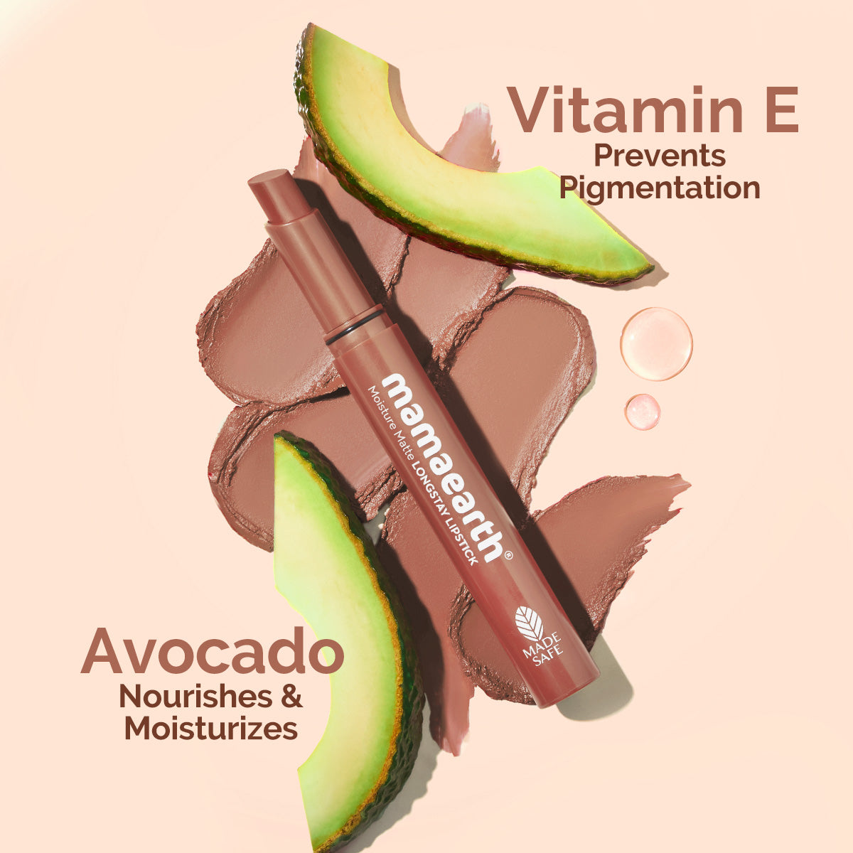 Moisture Matte Longstay Lipstick - 04 Cinmon Nude