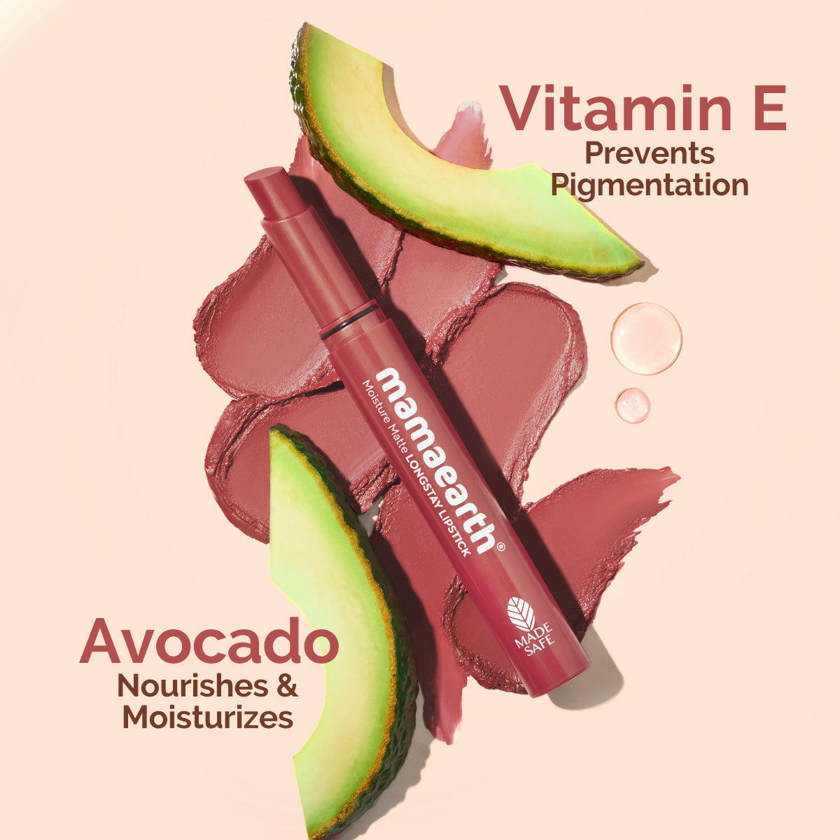 Moisture Matte Longstay Lipstick - 05 Bubblegum Nude