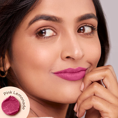 Moisture Matte Longstay Lipstick - 10 Pink Lemode