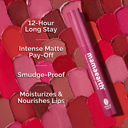 Moisture Matte Longstay Lipstick - 10 Pink Lemode