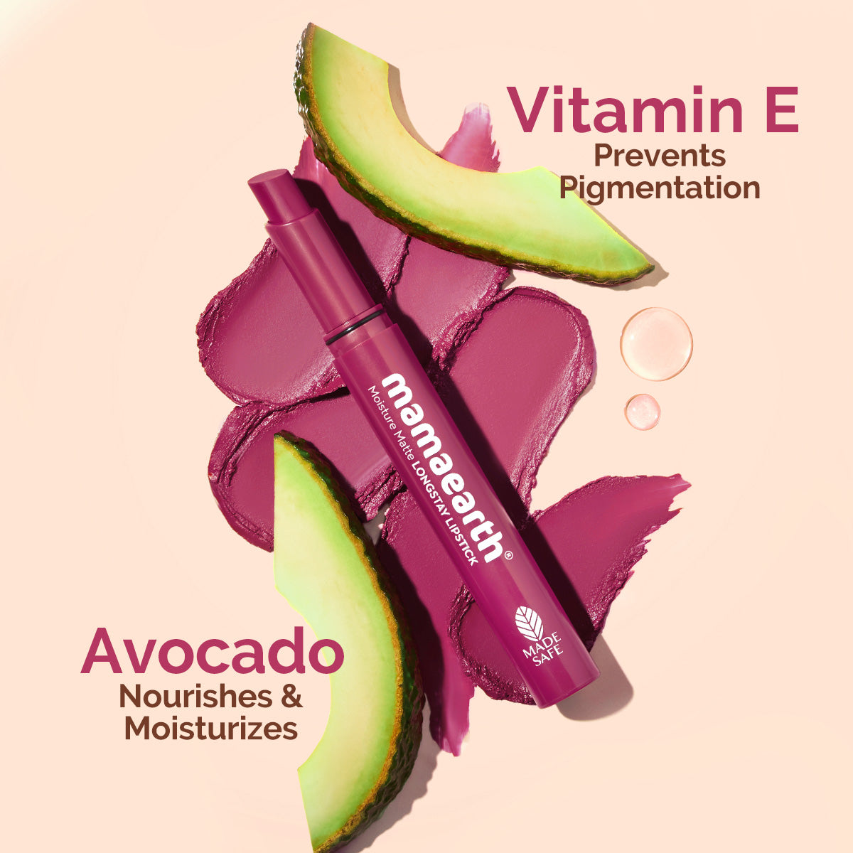 Moisture Matte Longstay Lipstick - 10 Pink Lemode